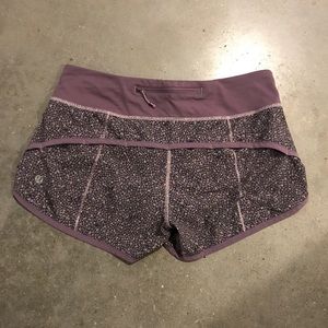 Lululemon Speed Shorts
